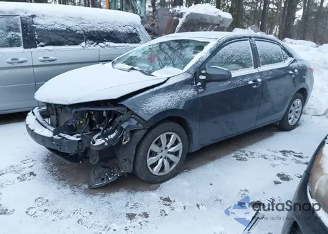 2015 Toyota Corolla Le z USA, uszkodzony, nr VIN 5YFBURHEXFP231231